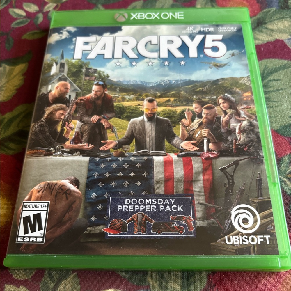 FAR CRY 5 XBOX ONE COMPLETE ORIGINAL OWNER DVD GAMING